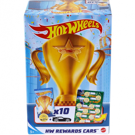 Hot Wheels GWN97 Rewards 10x autka niespodzianki